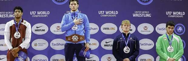 Мангистауский борец Камиль Куруглиев стал чемпионом мира