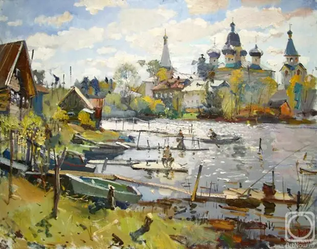 "Мир солнечного детства моего, он полон счастья, доброты и света..." Художник Анатолий Лукаш