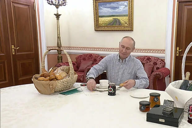 У Путина висит картина Путнина: художник рассказал, как его работа попала в кабинет президента страны