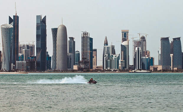 На фото столица Катара - Доха
