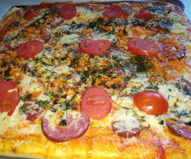 Рецепт пиццы на дрожжевом тесте