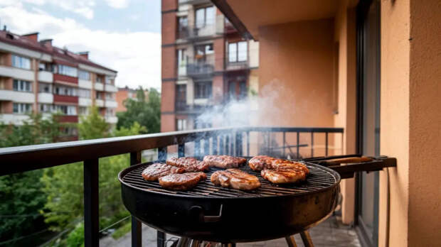 Шашлыки на балконе: вкусный ужин или дорогое удовольствие?