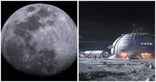 «Роскосмос» планирует построить электростанцию на Луне