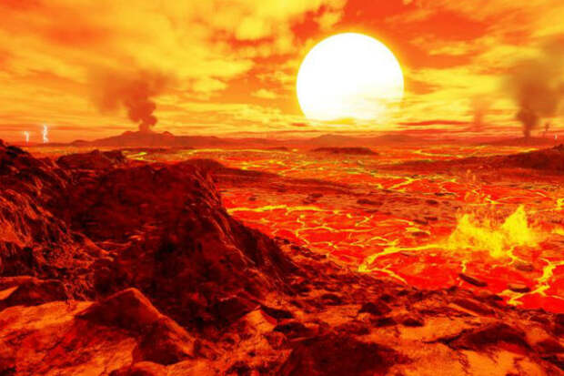 Венера: мир кислоты на орбите Солнца