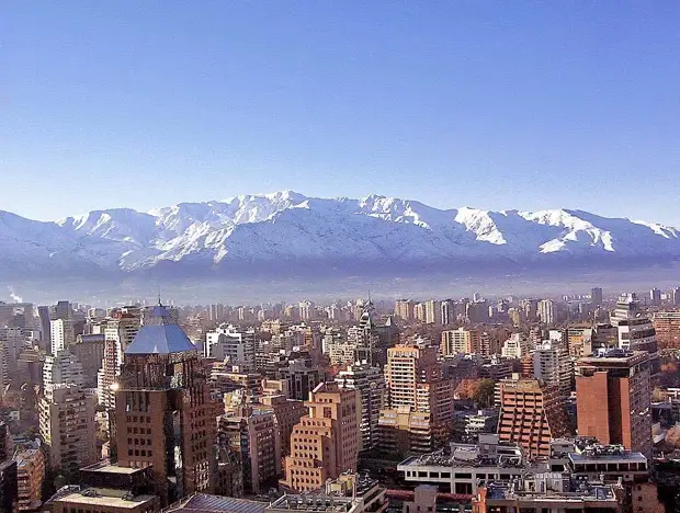 Сантьяго самый необычный город на земле