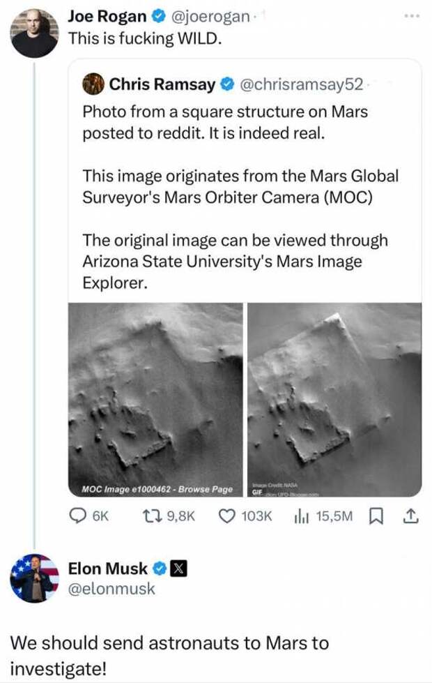 На Марсе найдено странное квадратное здание: «Сооружение около 2 км в длину» (ФОТО) | Русская весна