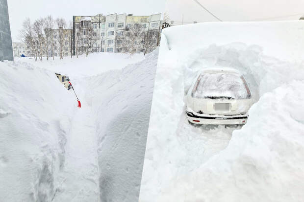 Специалисты из Сахалина приступили к расчистке улиц в Петропавловске-Камчатском