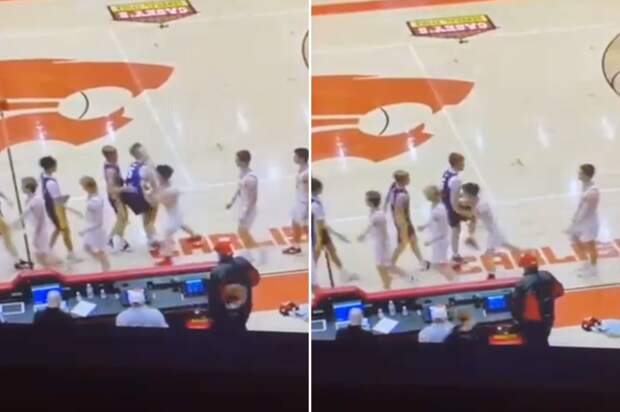 В США на рукопожатиях после баскетбольного матча подросток нокаутировал соперника из-за поражения