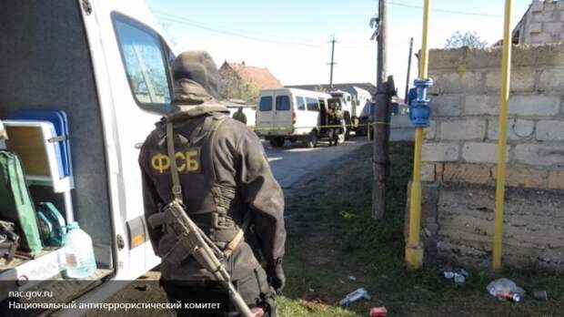 Опубликовано видео обнаружения арсенала украинских диверсантов в Крыму