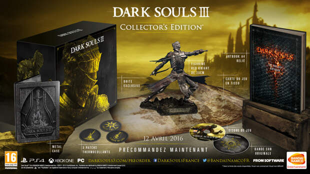 Dark Souls III геймеры, игры, коллекционное издание