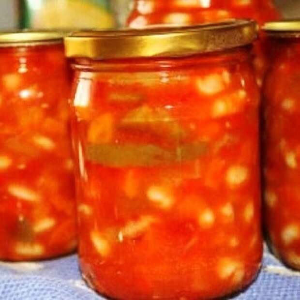 Вкусный с фасолью