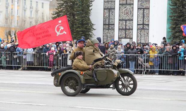 Северодвинск отметил 79-ю годовщину Победы в Великой Отечественной войне