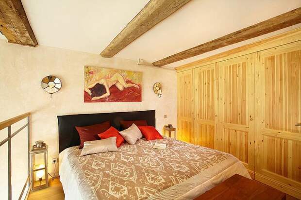 Фотография: Спальня в стиле Кантри, Скандинавский, Малогабаритная квартира, Квартира, Дома и квартиры, Проект недели – фото на InMyRoom.ru