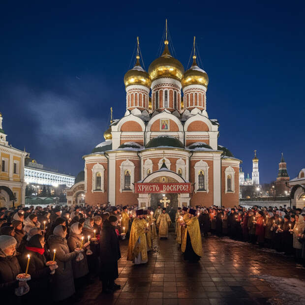 РПЦ предостерегла верующих от участия в несогласованных политических акциях на Пасху