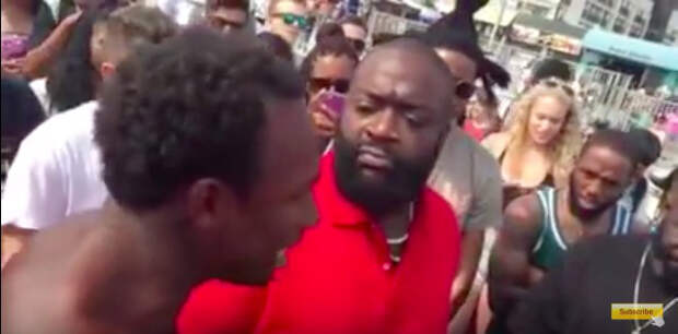Rick Ross Signs Homeless Rapper To His Label After Hearing Him Freestyle Straight FIRE In The Street
