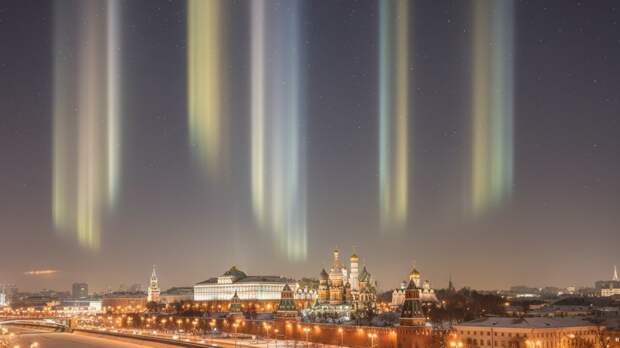Учёный Криницкий спрогнозировал появление световых столбов в столичном регионе