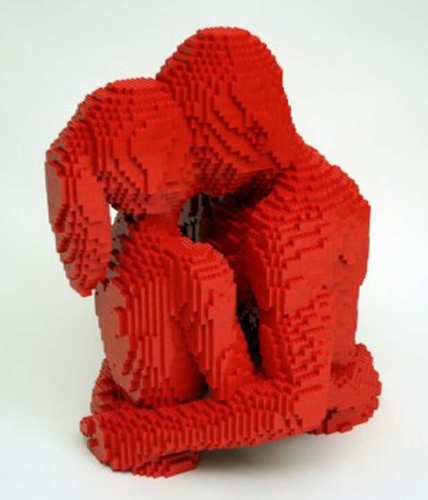 LEGO-скульптуры «Я в частях»