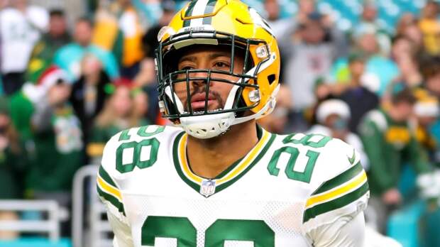 Green Bay Packers running back A.J. Dillon