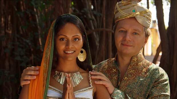 Арчена с мужем. Фото: 100biografiy.ru. 