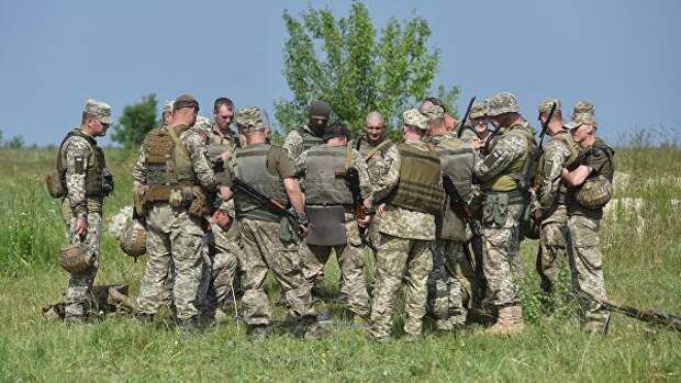 Украинские военные