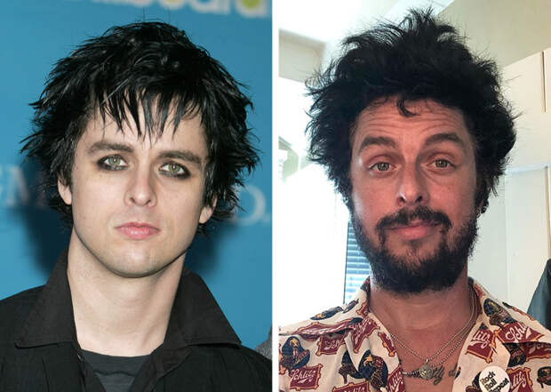 2. Билли Джо Армстронг из Green Day.