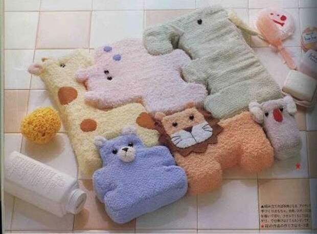 Коврик из игрушек (Diy)