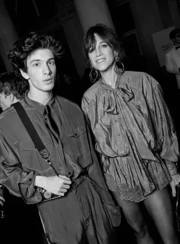 Марк Эйдельштейн и Шарлотта Генсбур