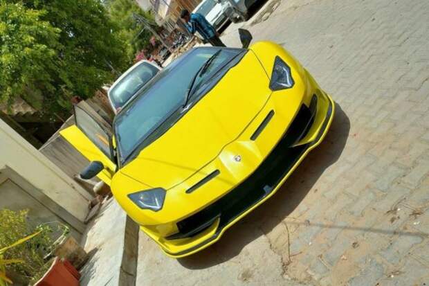 lamborghini-aventador-svj-реплика-мечта-таможня-индия-honda-civic-2021-proauto-02