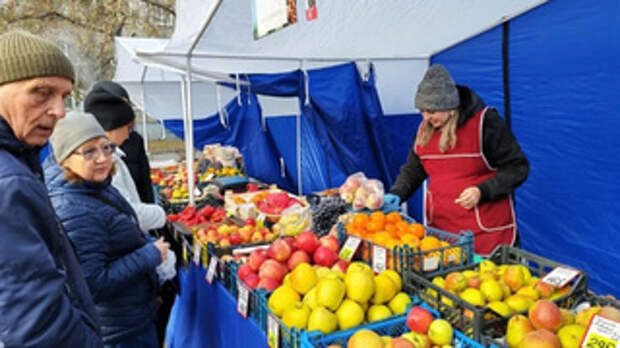 Продовольственная ярмарка в Барнауле / Фото: barnaul.org