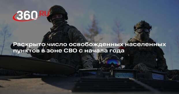ВС России освободили 74 населенных пункта в зоне СВО с начала года
