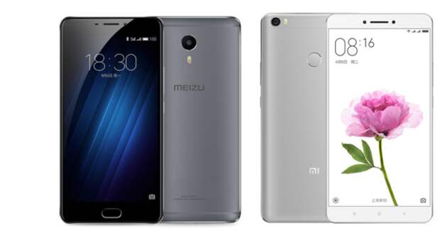 Meizu Max против Xiaomi Mi Max