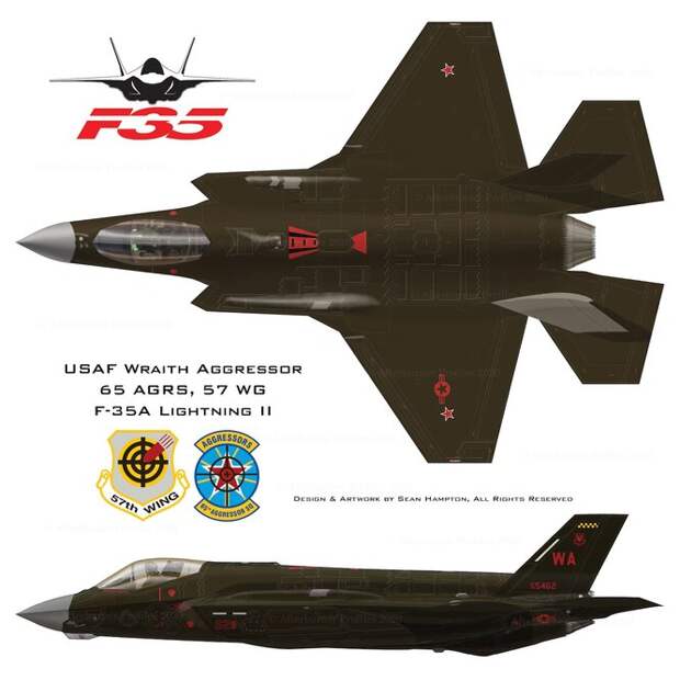 Четвёртый вариант "российского" F-35 с чёрной окраской