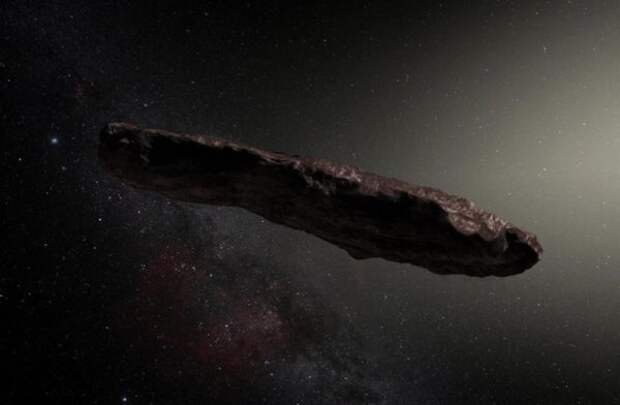 Загадочный астероид Оумуамуа может быть солнечным парусом, посланным пришельцами