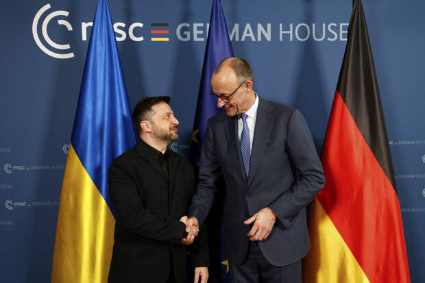 Зеленский проведет встречу с Мерцем в Берлине