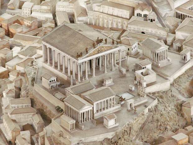 Археолог восстановил древний Рим древний рим, древняя цивилизация, интересно, история, макет, макет Рима, познавательно, своими руками