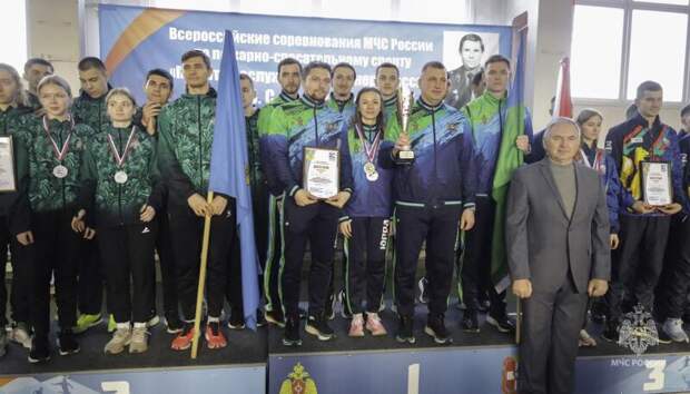 В Омске определили победителей всероссийских соревнований по пожарно-спасательному спорту