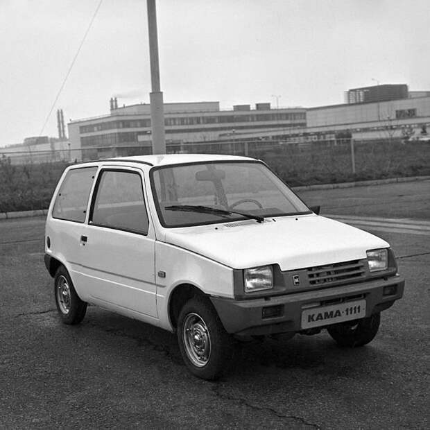 Чем отличались первые прототипы ВАЗ-1111 «Кама» от серийных автомобилей авто, автомобили, ваз, ваз кама, ваз-1111, малолитражка, ока, прототип