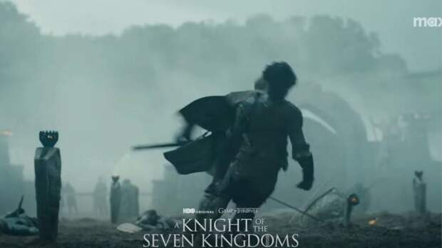 A Knight of the Seven Kingdoms brief snippets of action from Max's teaser.