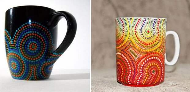 Роспись стаканов и керамических кружек