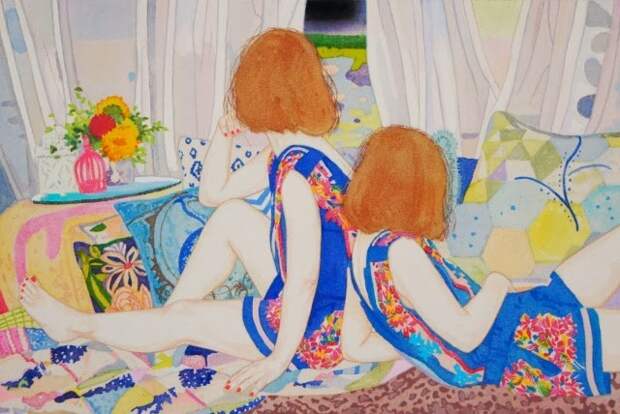 Своеобразная художница. Naomi Okubo