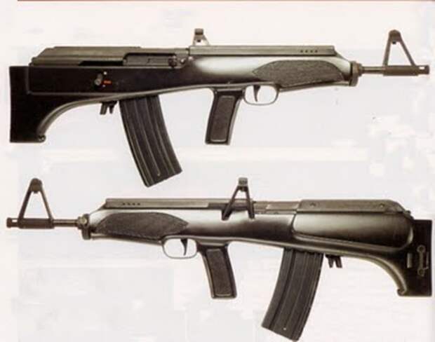 Винтовка M82, вид справа и слева