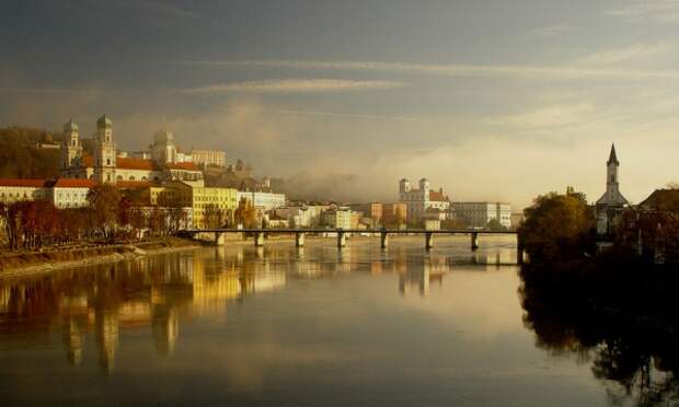 Пассау. 10 самых красивых городов Германии. Интересные города Германии, которые обязательно стоит посетить. Фото с сайта NewPix.ru