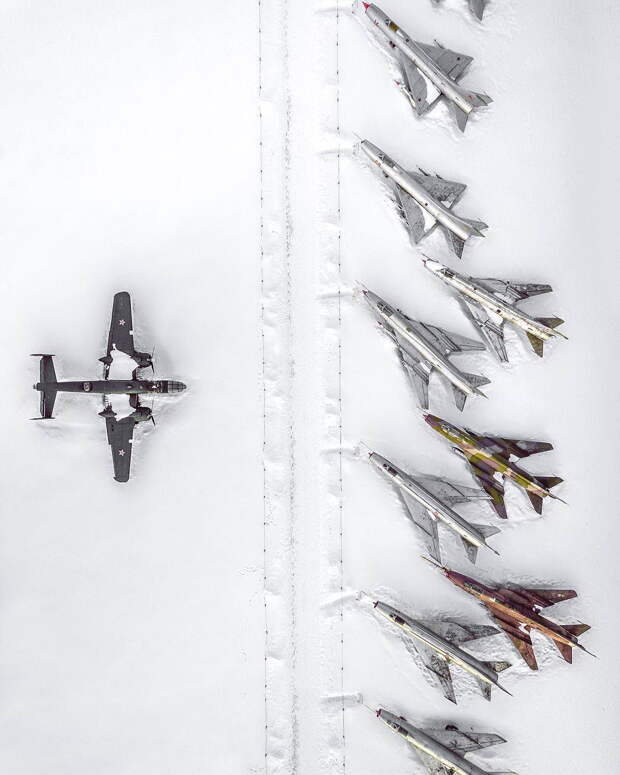 Россия с высоты птичьего полета: фото Александра Мурашкина