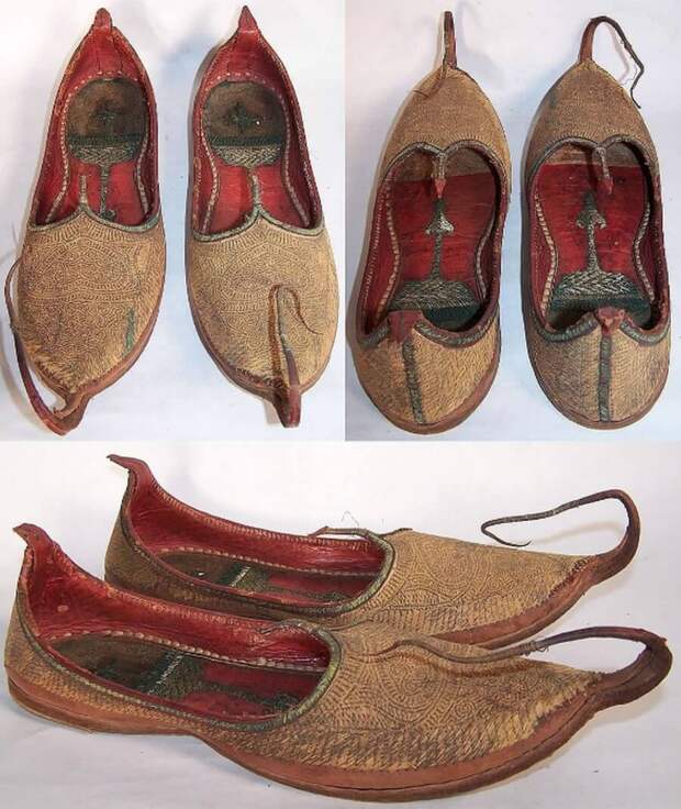 Почему на Востоке была так популярна обувь с загнутыми носками