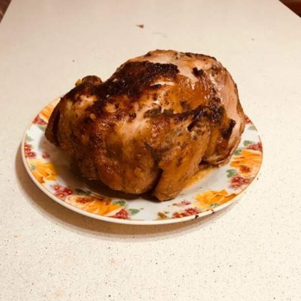 Курица в медово-горчичном маринаде в духовке - рецепт с фото