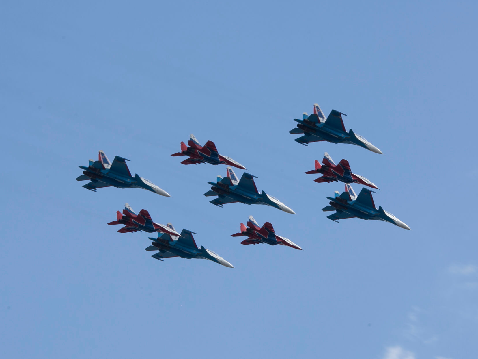«Русская Планета» побывала на репетиции Парада Победы (фотоальбом)