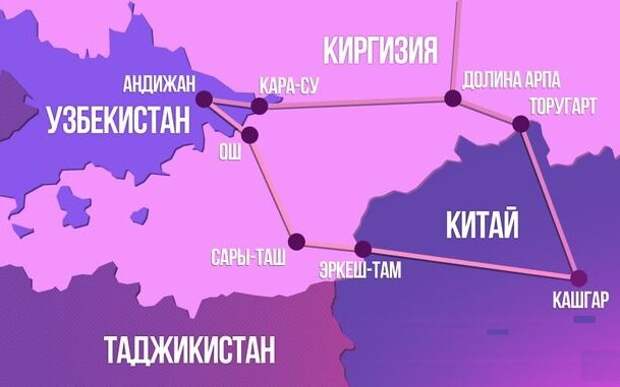 Когда недавно появилась новость о том, что в Пекине состоялось подписание договора о строительстве новой железной дороги "Китай — Кыргызстан — Узбекистан", западные СМИ тут же подняли радостный вой,-2