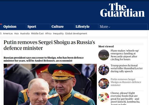 Новое назначение министра обороны стало неожиданностью не только для наших граждан, но и для Запада. По тону иностранных публикаций можно сказать однозначно - "Рэмбович" Запад насторожил.-4