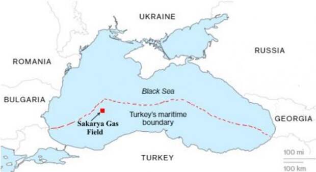 О разработке крупнейшего газового месторождения Турции Сакарья
