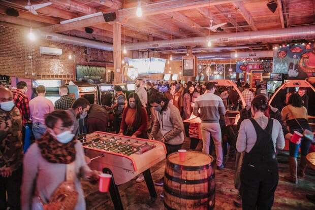 Boxcar Bar + Arcade Boxcar Bar + Arcade